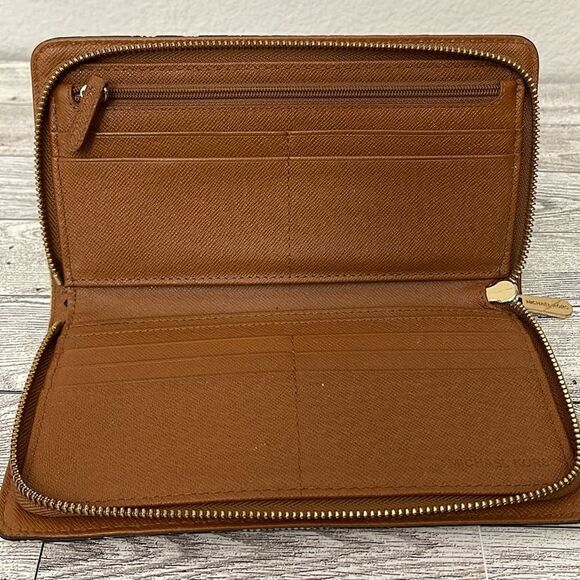 Michael Kors Zip Around Wallet - Picture 9 of 13